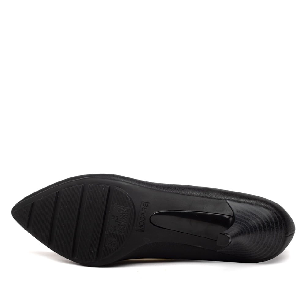 Scarpin Modare Napa Floather Preto Preto 2