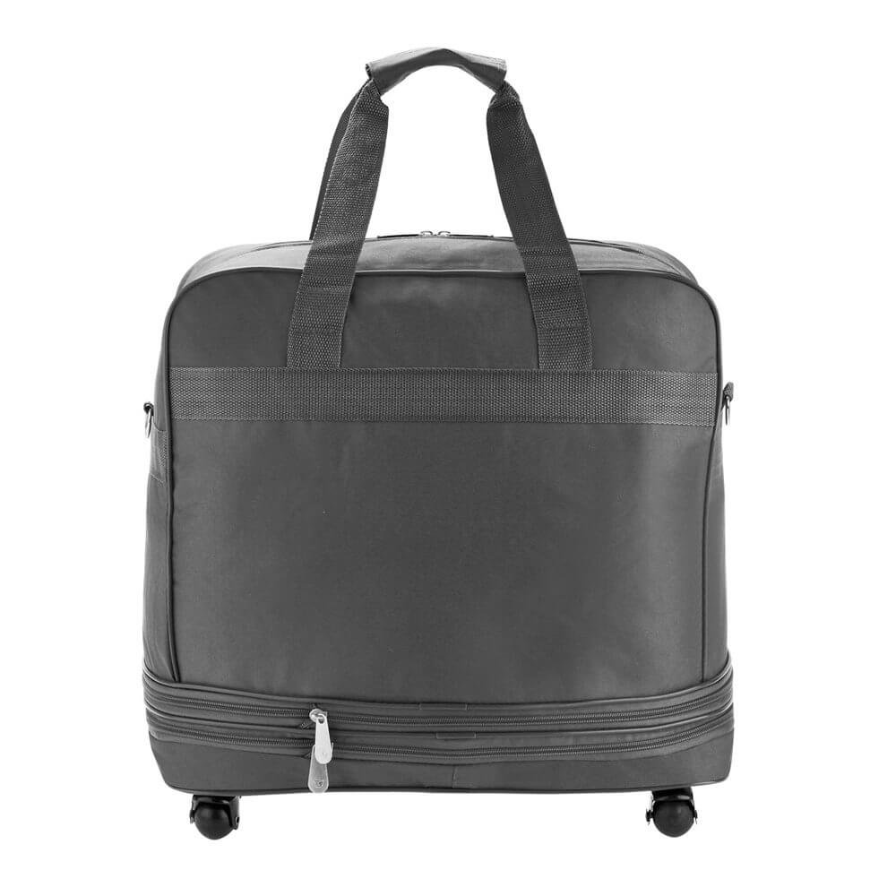 Sacola de Viagem Tonin Expansiva Preto Preto 3