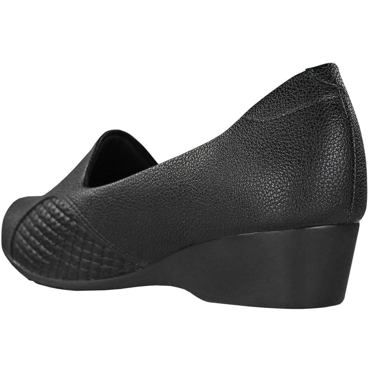 Sapato Feminino Modare Anabela Preto Preto 3