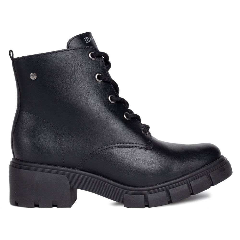 Coturno Feminino Ramarim Tratorado Preto