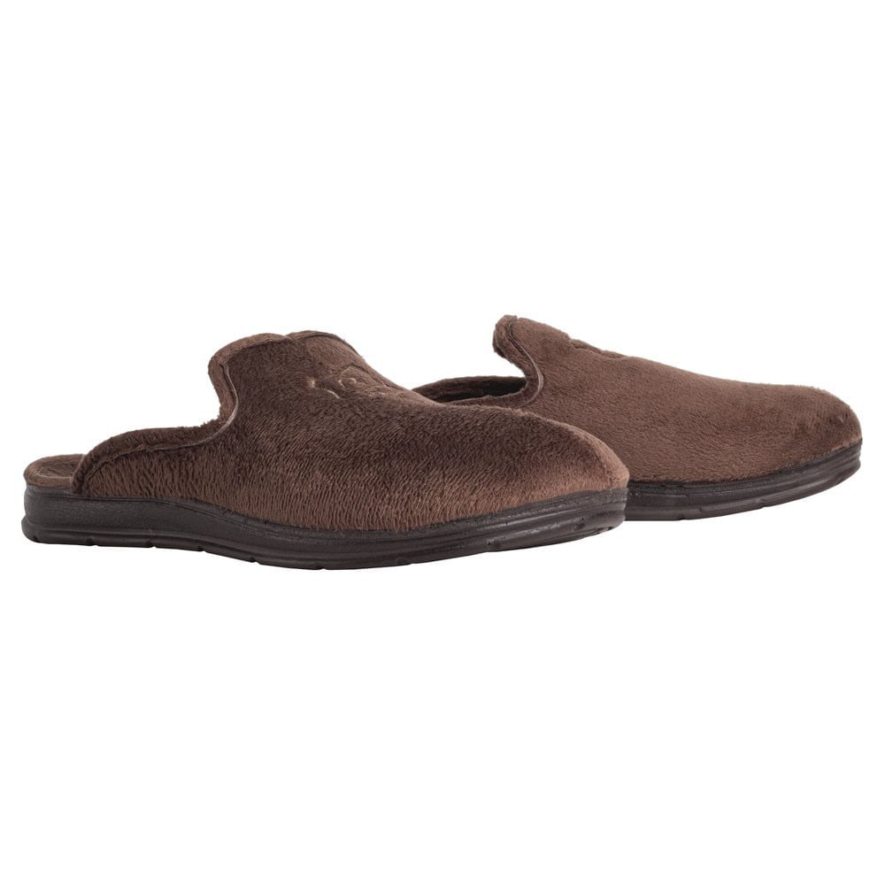 Pantufa Masculina Pegada Atoalhado Verde Musgo Verde 3