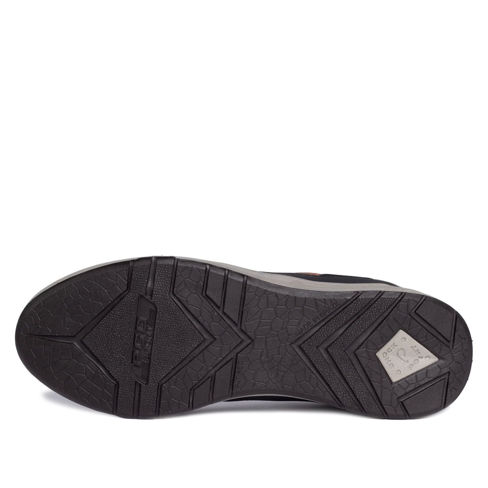 Sapatênis Masculino Pegada Element Preto Preto 2