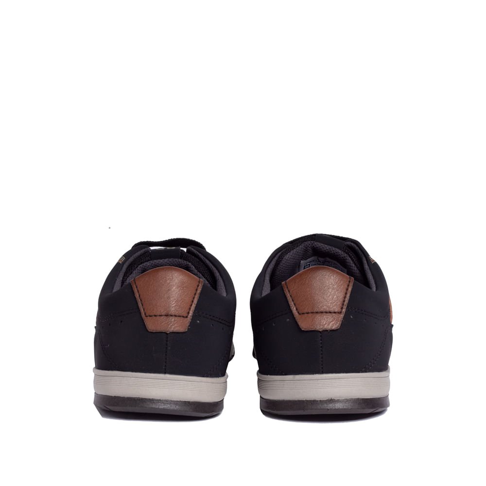 Sapatênis Masculino Pegada Element Preto Preto 3