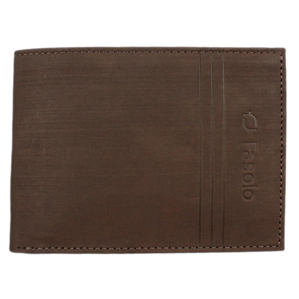 Carteira Fasolo Masculina Café
