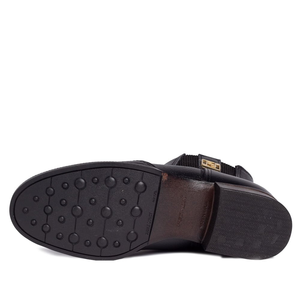 Bota Feminina Pegada Chelsea Preta Preto 2