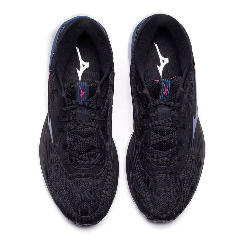 Tênis Feminino Mizuno Wave Connect Preto/pink Preto/Pink 4