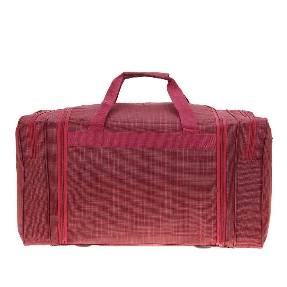 Sacola de Viagem Tonin em Tecido Vermelho Vermelho 3