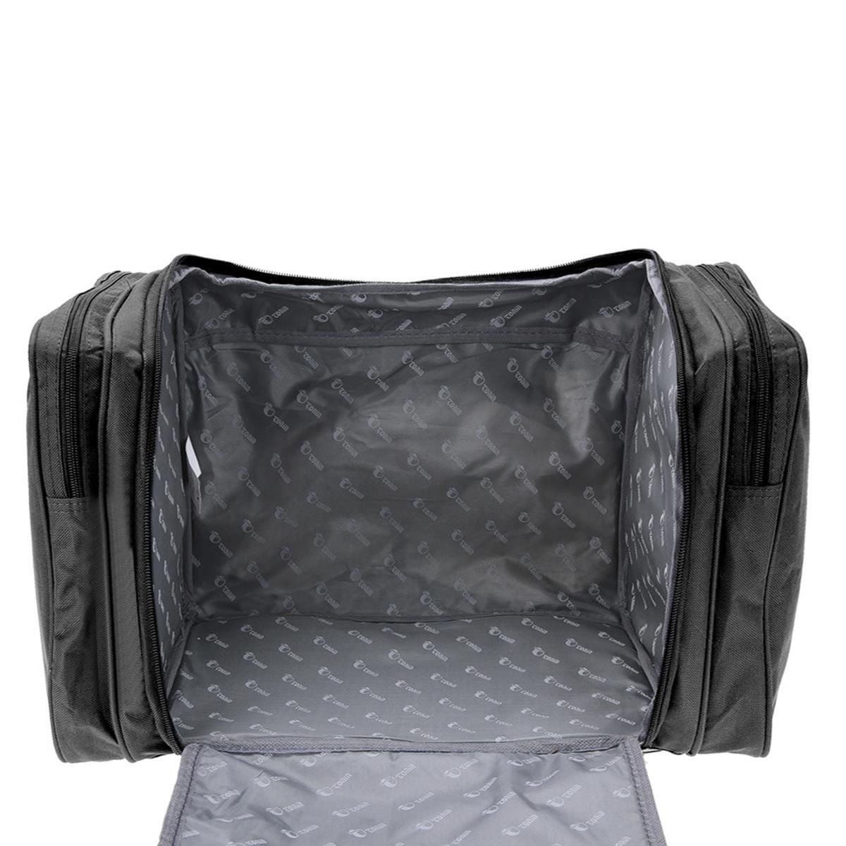 Sacola De Viagem Tonin Grande Preto Rosa 4