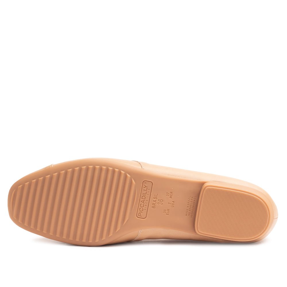 Sapatilha Feminina Piccadilly Raquel Nude Nude 2