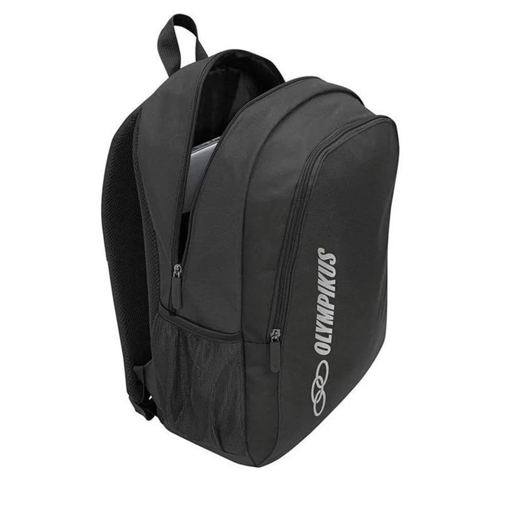 Mochila Unissex Olympikus Essential Preto Preto 3