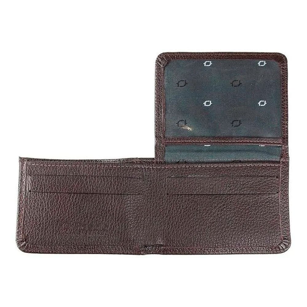 Carteira Masculina Fasolo Couro H060143 Marrom Marrom 2