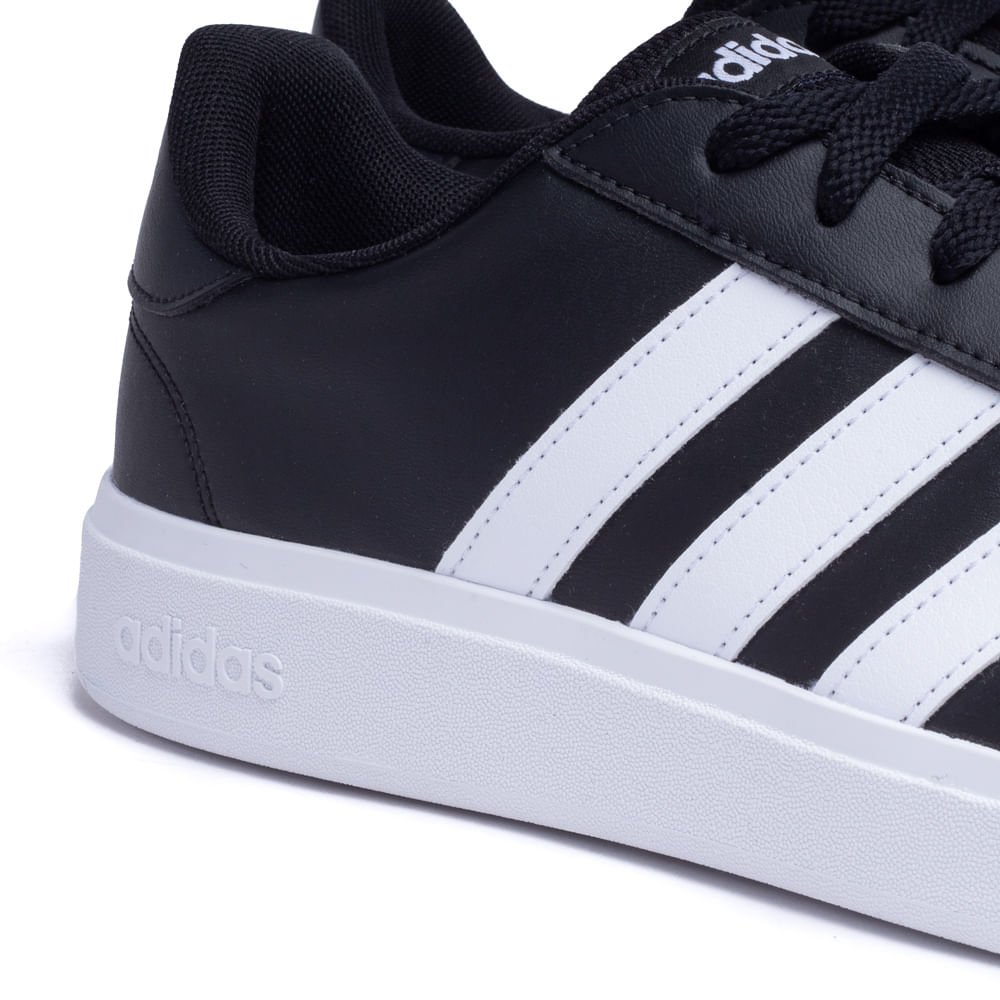 Tênis Masculino Adidas Grand Court Base 2.0 Preto/branco Preto 5