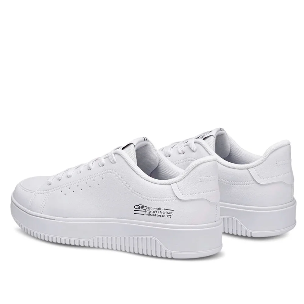 Tênis Masculino Olympikus Eros Branco Branco 3