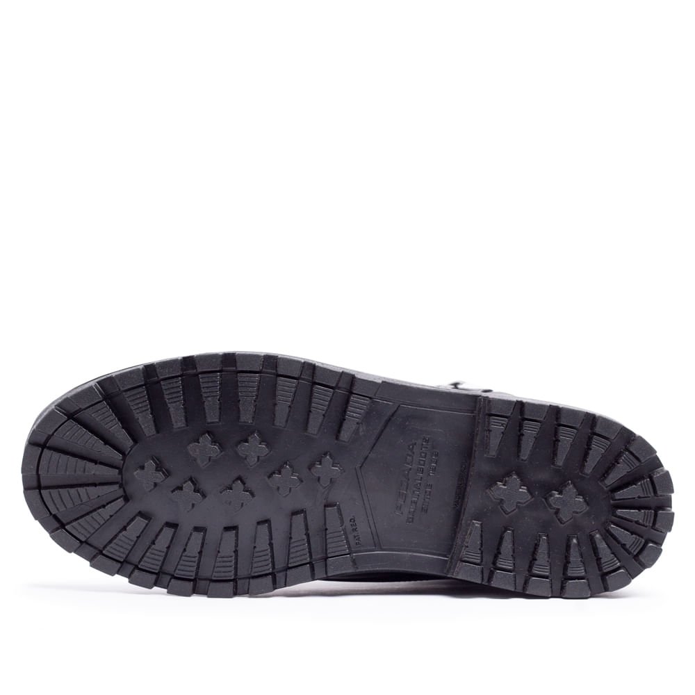 Coturno Masculino Pegada Jungle Preto Preto 2