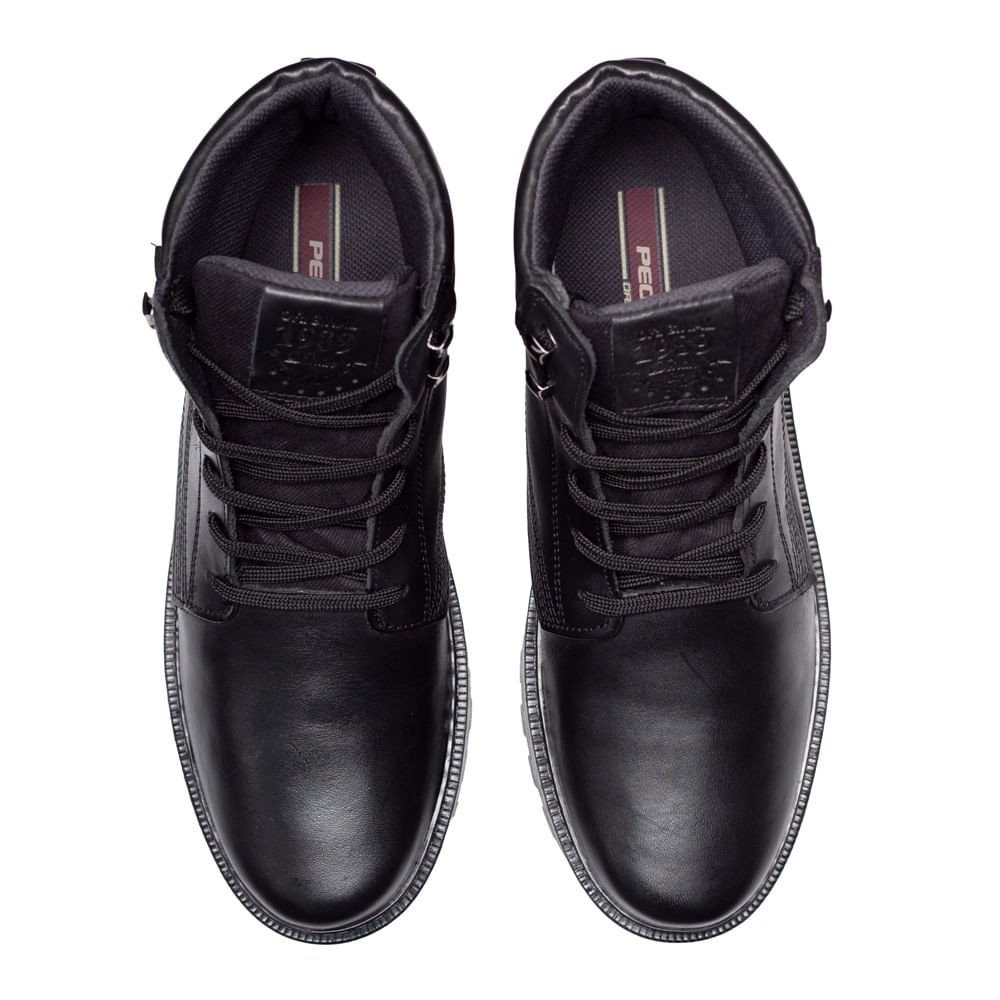 Coturno Masculino Pegada Jungle Preto Preto 4