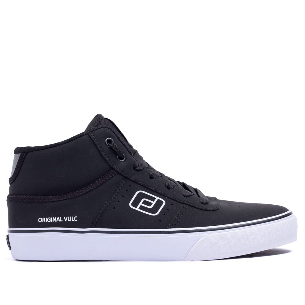 Tênis Masculino Freeday Vulcano Mid Preto/branco Preto 1