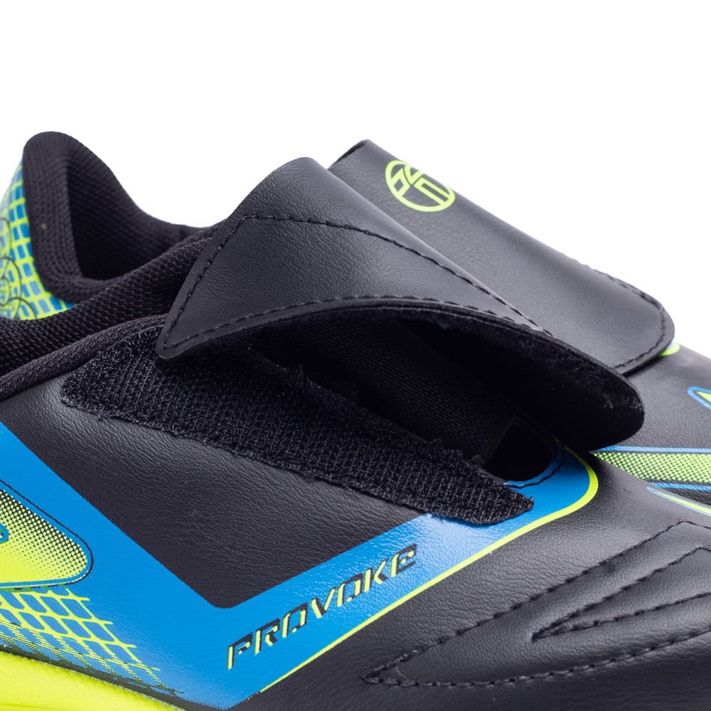 Chuteira Futsal Infantil Topper Provoke Preto/amarelo Preto/Amarelo 5