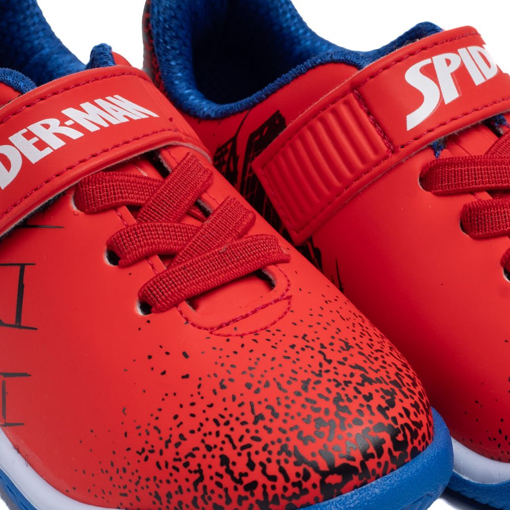 Tênis Infantil Menino Marvel Homem Aranha Vermelho/Azul Vermelho/Azul 5