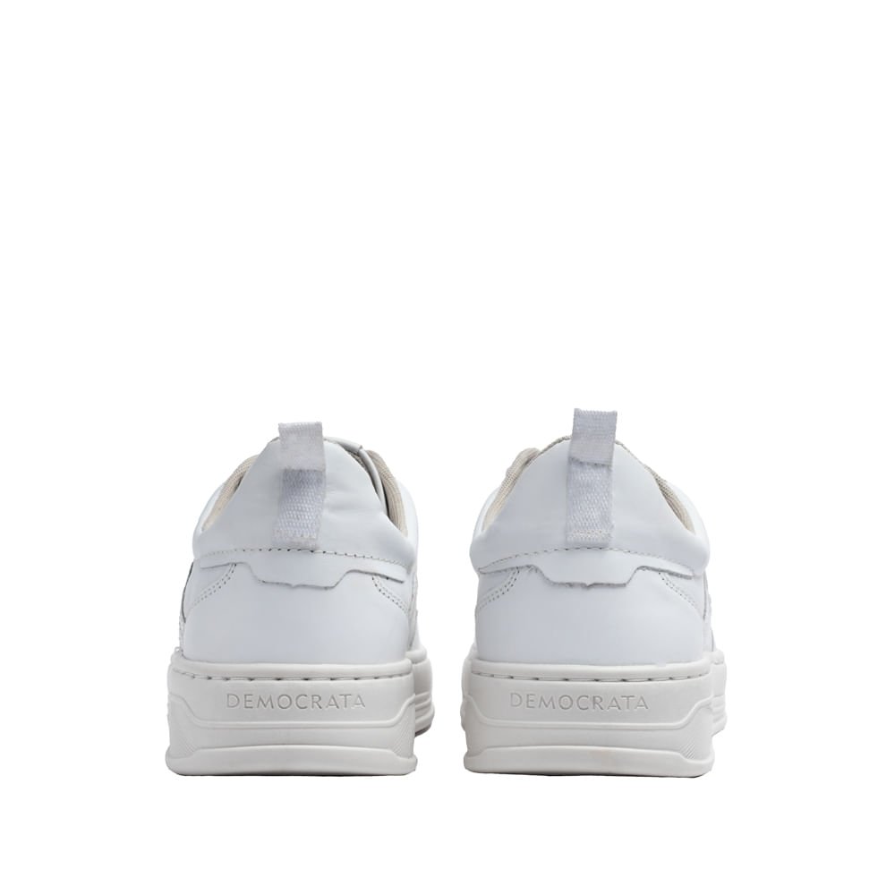 Tênis Masculino Democrata Denim Bold Branco Branco 3