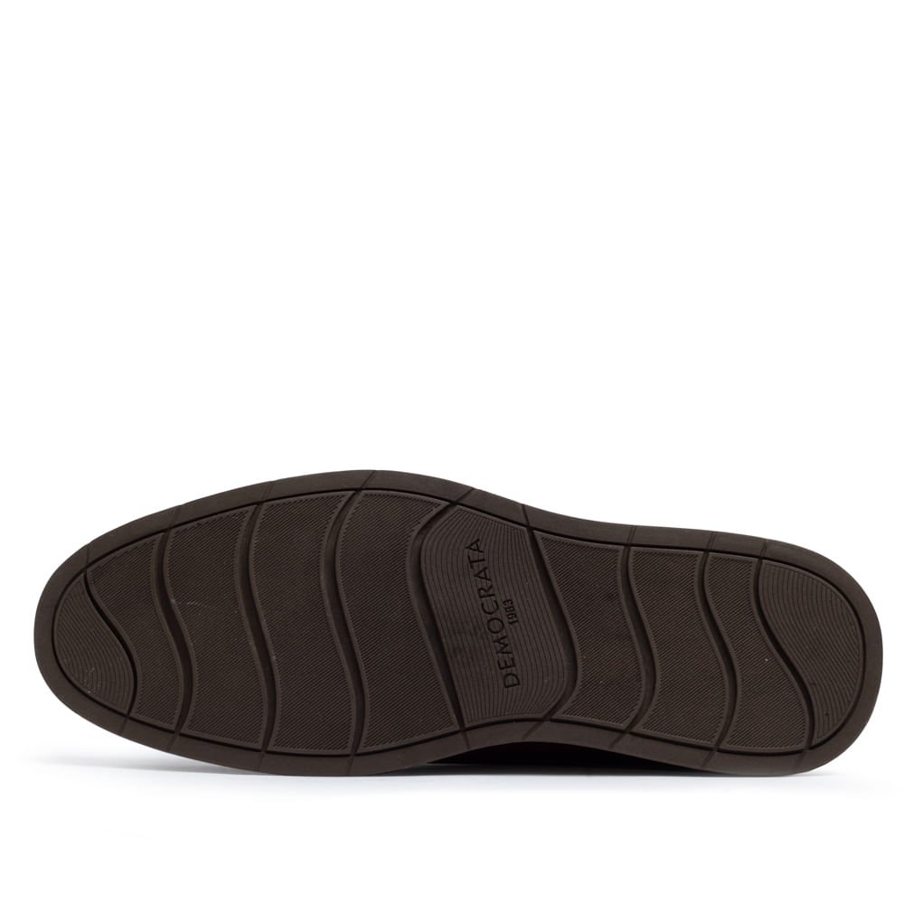 Sapato Masculino Democrata Metropolitan Type Marrom Marrom 2