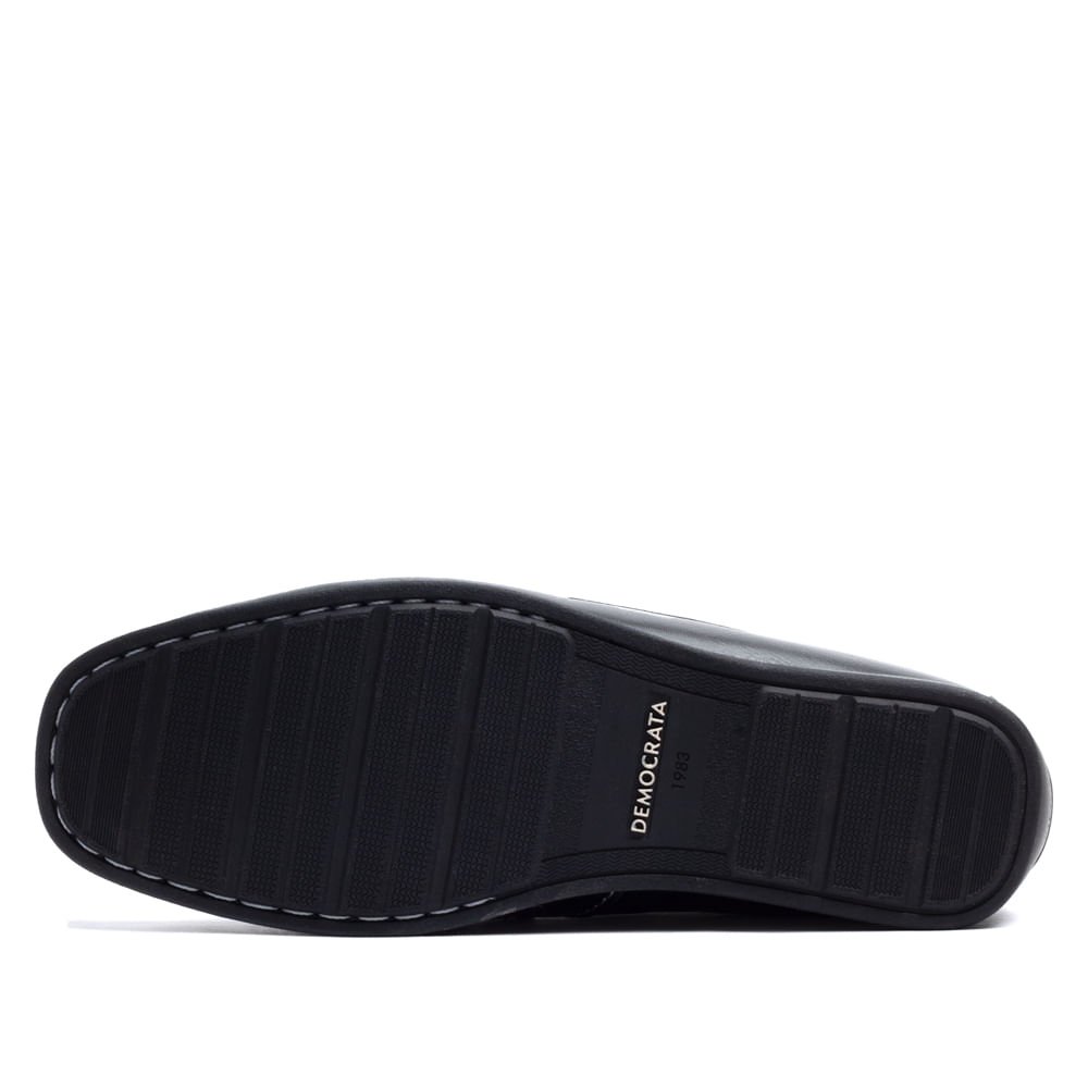 Mocassim Masculino Democrata Easy Ted Preto Preto 2