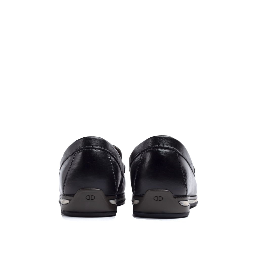Mocassim Masculino Democrata Easy Ted Preto Preto 3
