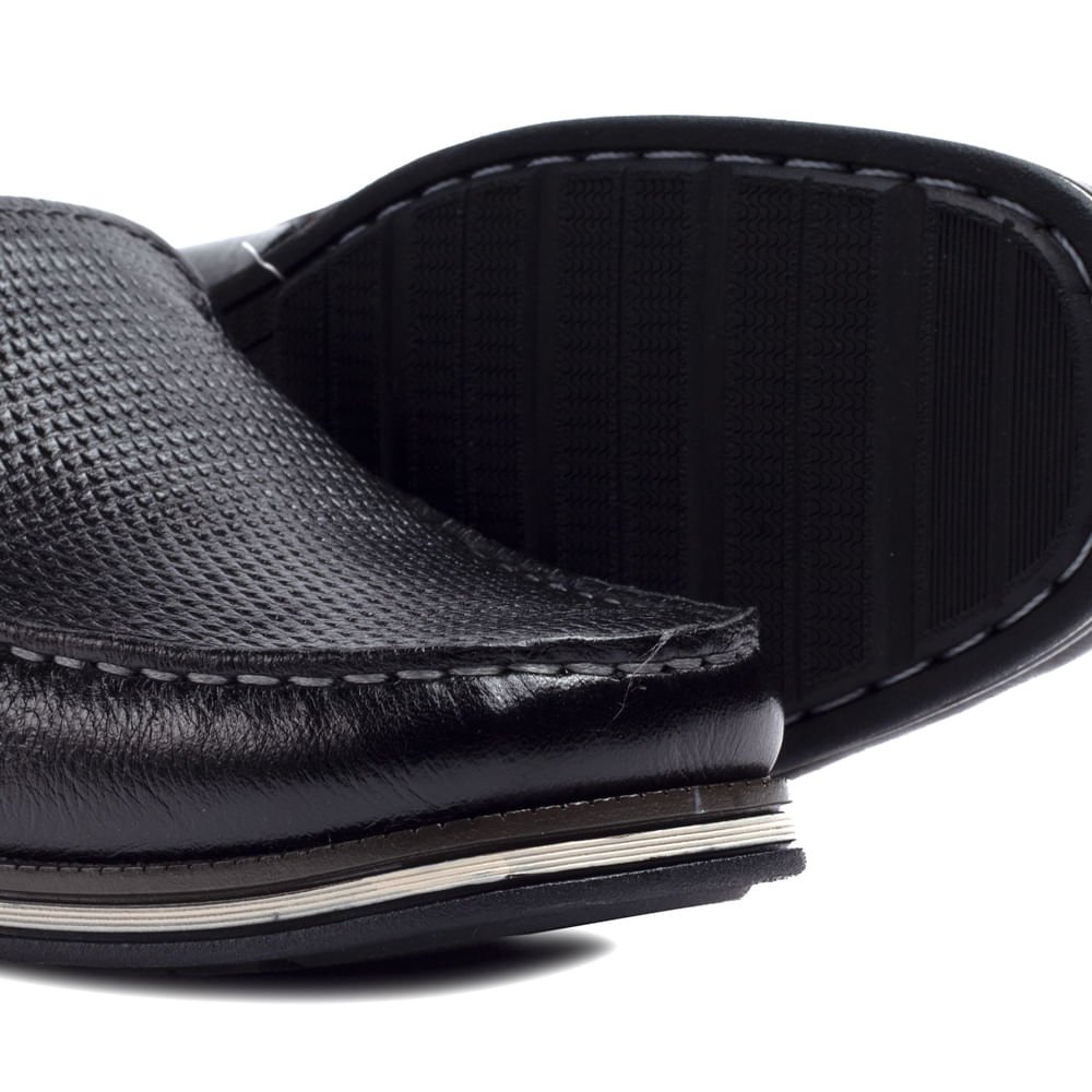 Mocassim Masculino Democrata Easy Ted Preto Preto 5