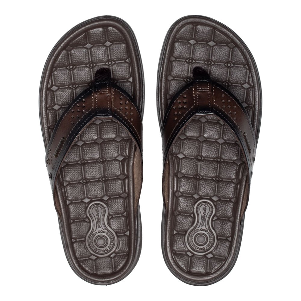 Chinelo Masculino Pegada Nordeste Marrom