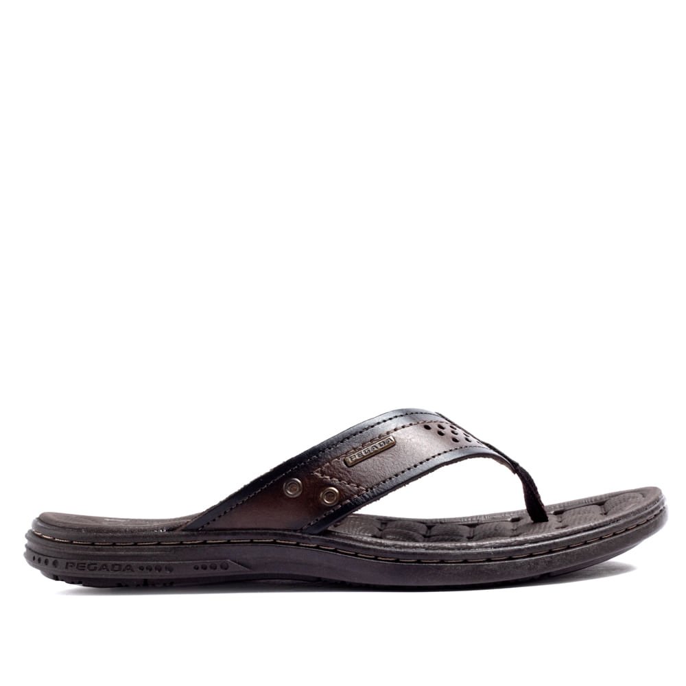 Chinelo Masculino Pegada Nordeste Marrom Marrom 2