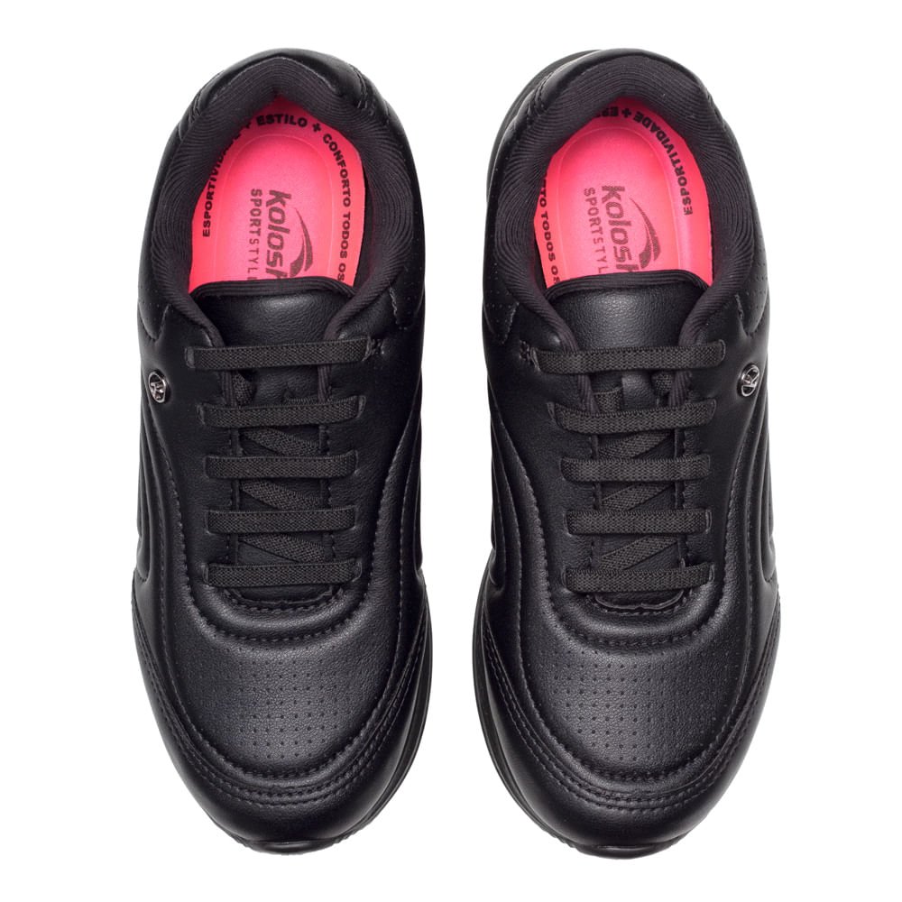 Tênis Feminino Kolosh Almeria Preto Preto 4