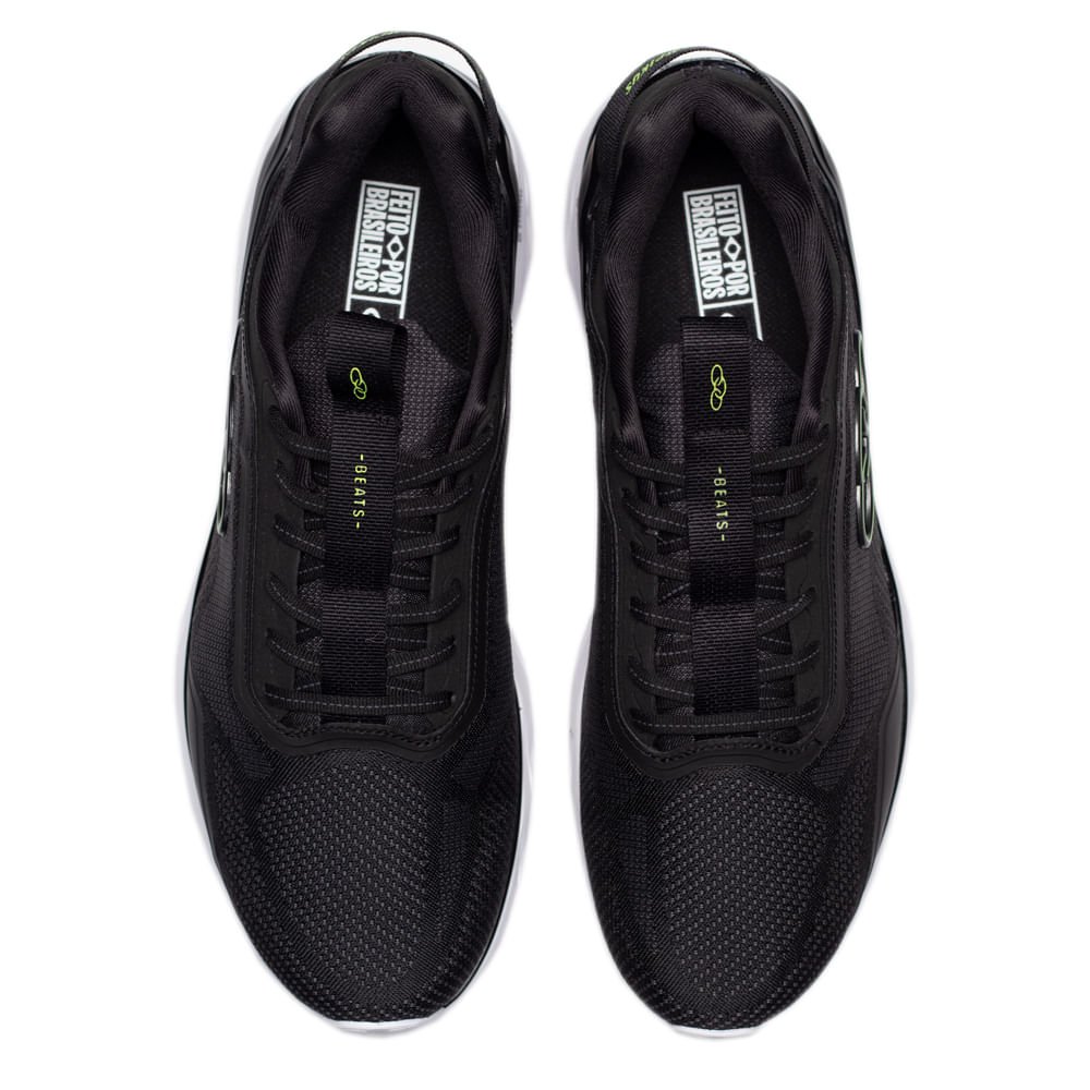 Tênis Unissex Olympikus Beats Preto Preto 4