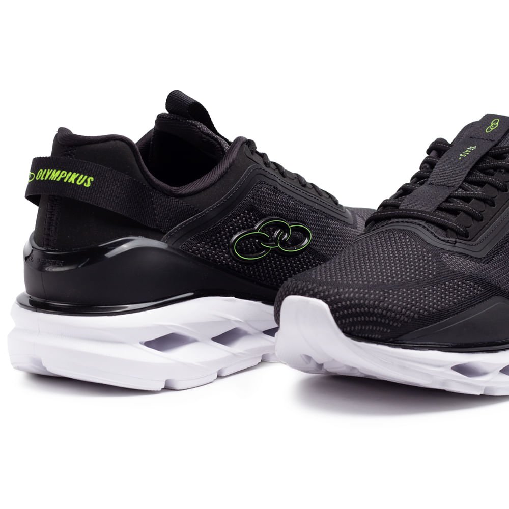 Tênis Unissex Olympikus Beats Preto Preto 5