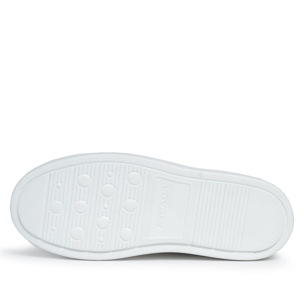 Tênis Pegada Couro Feminino Branco 2