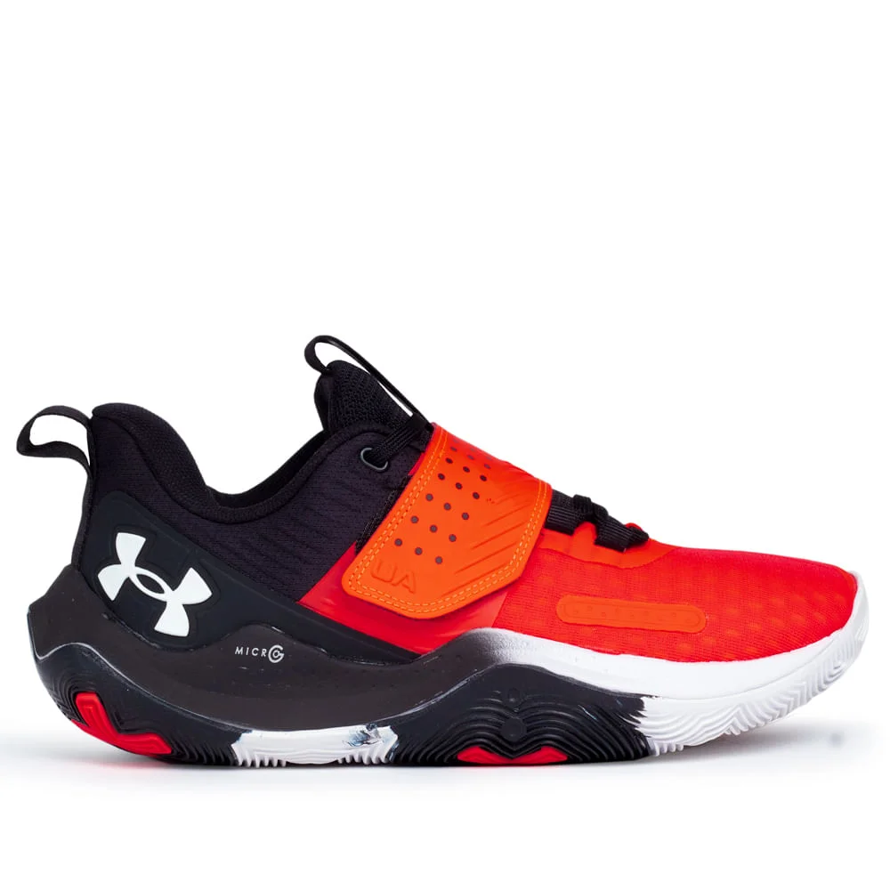 Tênis Masculino Under Armour Buzzer SE Vermelho/preto