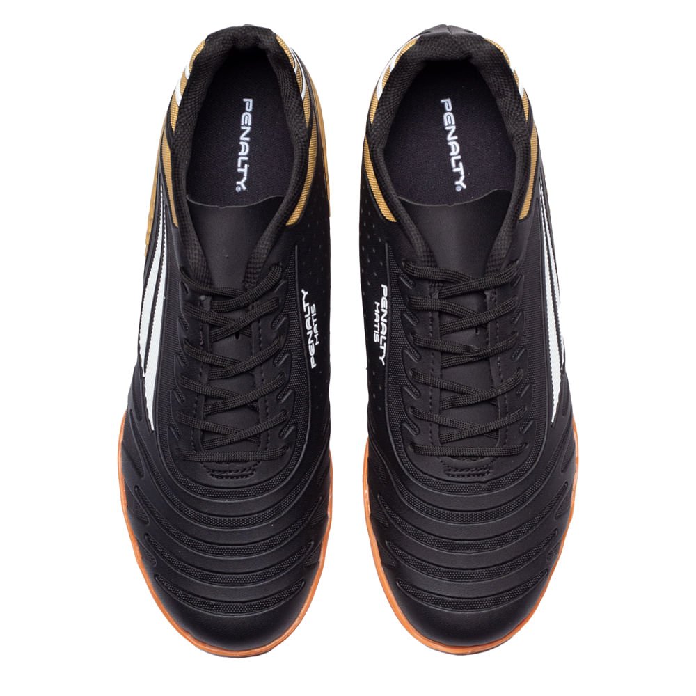 Chuteira Futsal Penalty Matis Y-2 Preto Preto 4