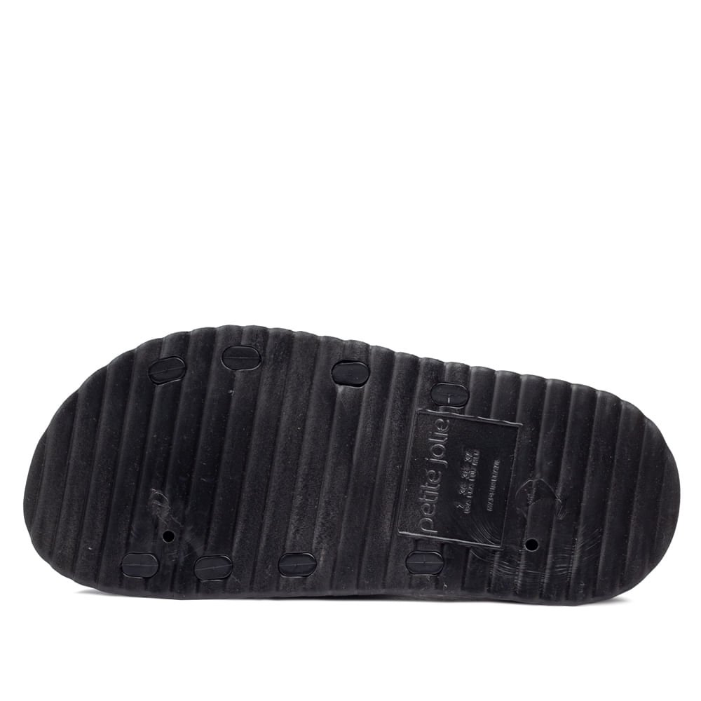 Chinelo Slide Feminino Petite Jolie Smash Preto Preto 3