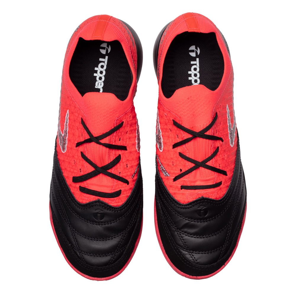 Chuteira Futsal Topper Dominator Fuse Pink/preto Rosa/Preto 4