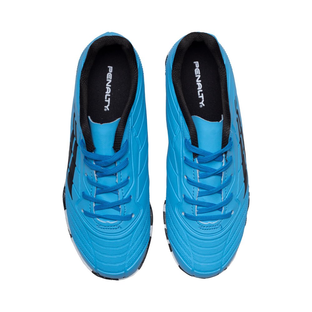 Chuteira Infantil Society Penalty Matis Kids XXI Azul/preto Azul/Preto 4