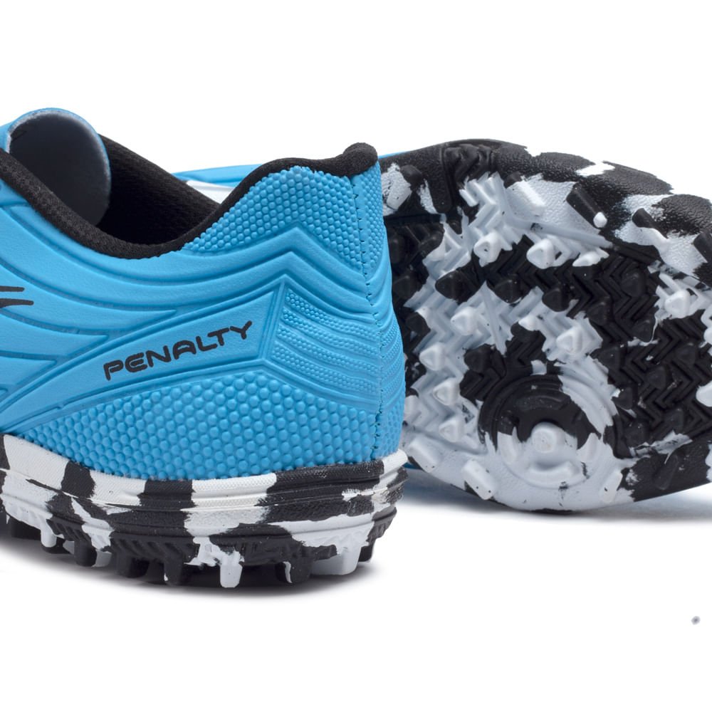 Chuteira Infantil Society Penalty Matis Kids XXI Azul/preto Azul/Preto 5