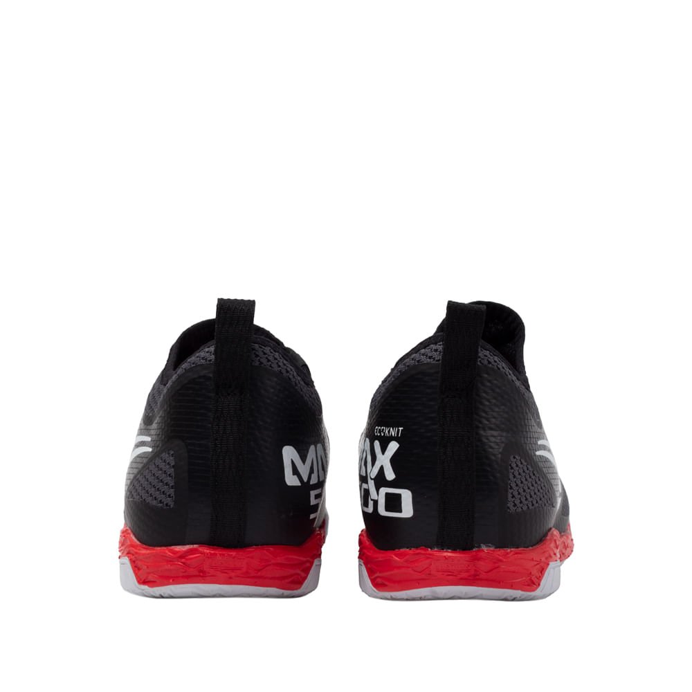 Chuteira Futsal Penalty Max 500 Ecoknit XXI Preto Preto 3