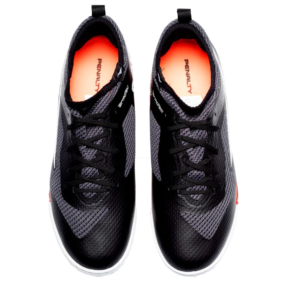 Chuteira Futsal Penalty Max 500 Ecoknit XXI Preto Preto 4