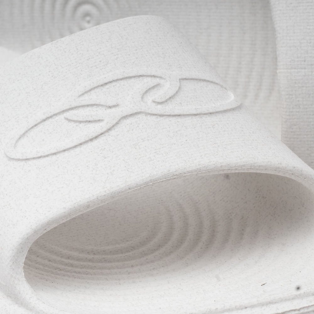 Chinelo Slide Masculino Olympikus Sereno Branco Branco 4