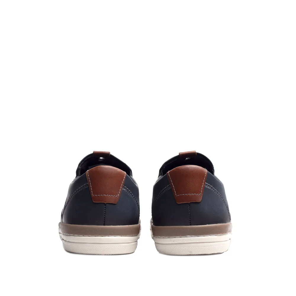 Sapato Masculino Pegada Basic Washed Marinho Azul 3