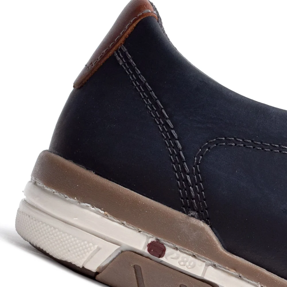 Sapato Masculino Pegada Basic Washed Marinho Azul 5