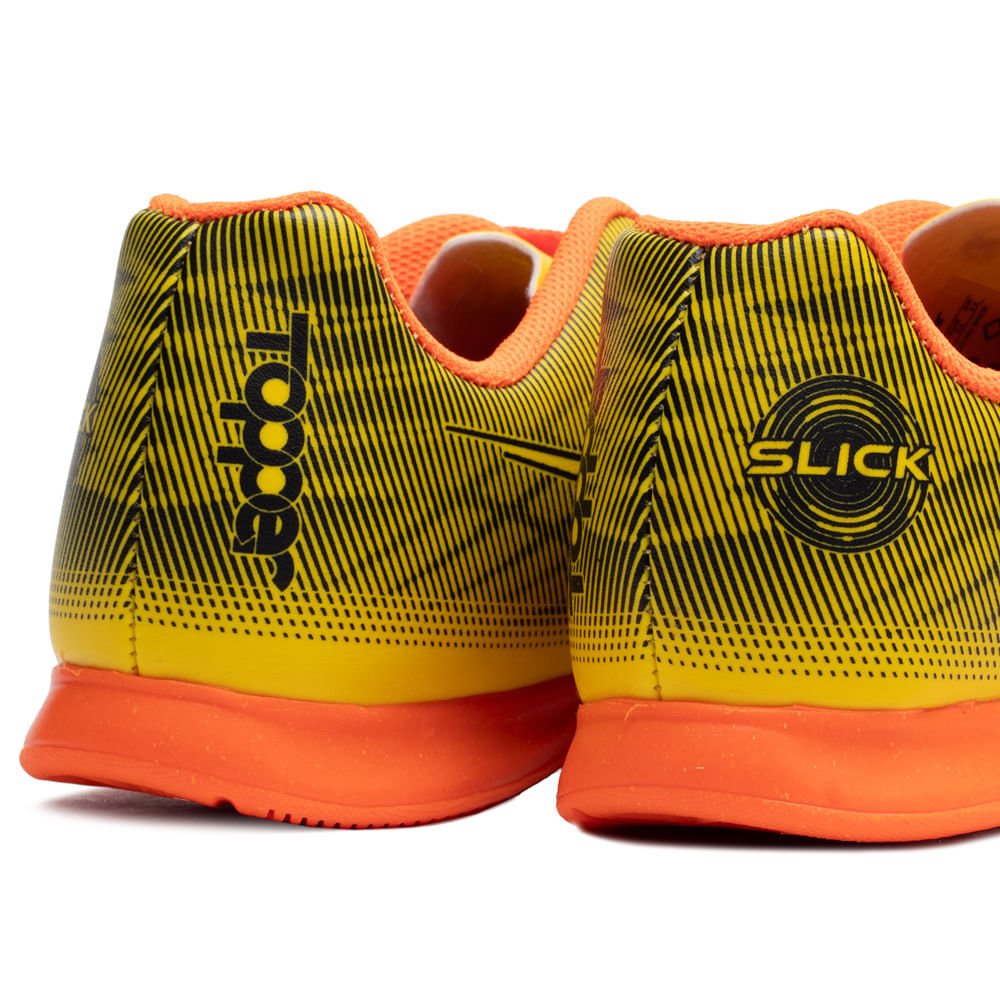 Chuteira Futsal Infantil Topper Strike IV Amarelo/laranja Amarelo/Laranja 5