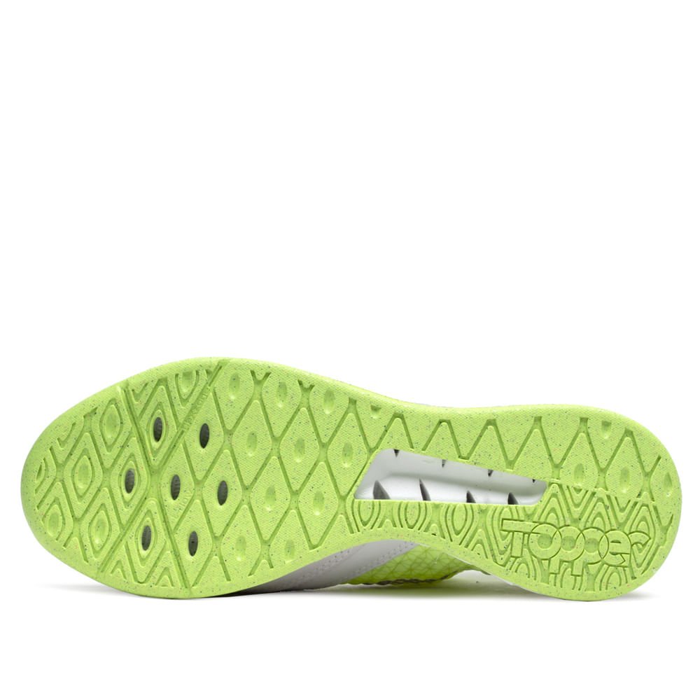 Chuteira Futsal Topper Dominator Fuse Amarelo Neon Amarelo 2