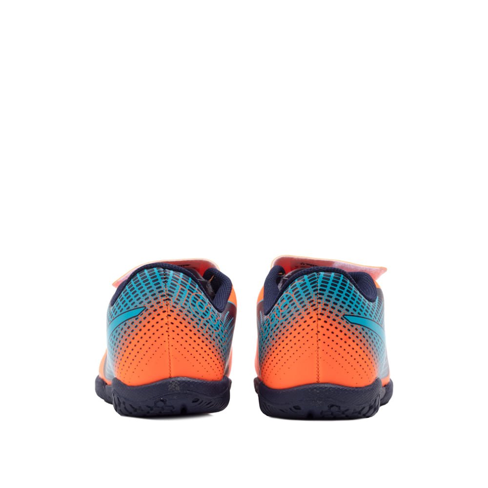 Chuteira Futsal Infantil Topper Provoke Laranja Laranja 3