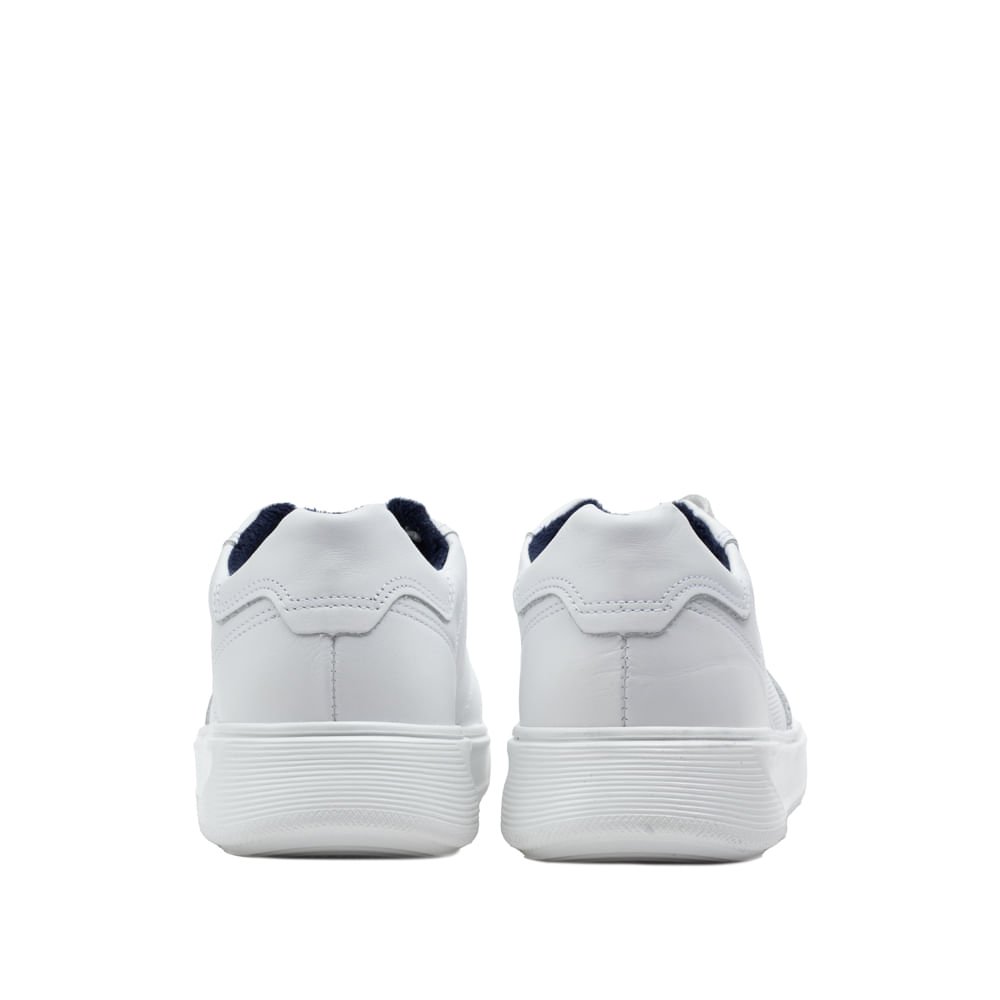 Sapatenis Masculino Pegada Levi Branco Branco 3