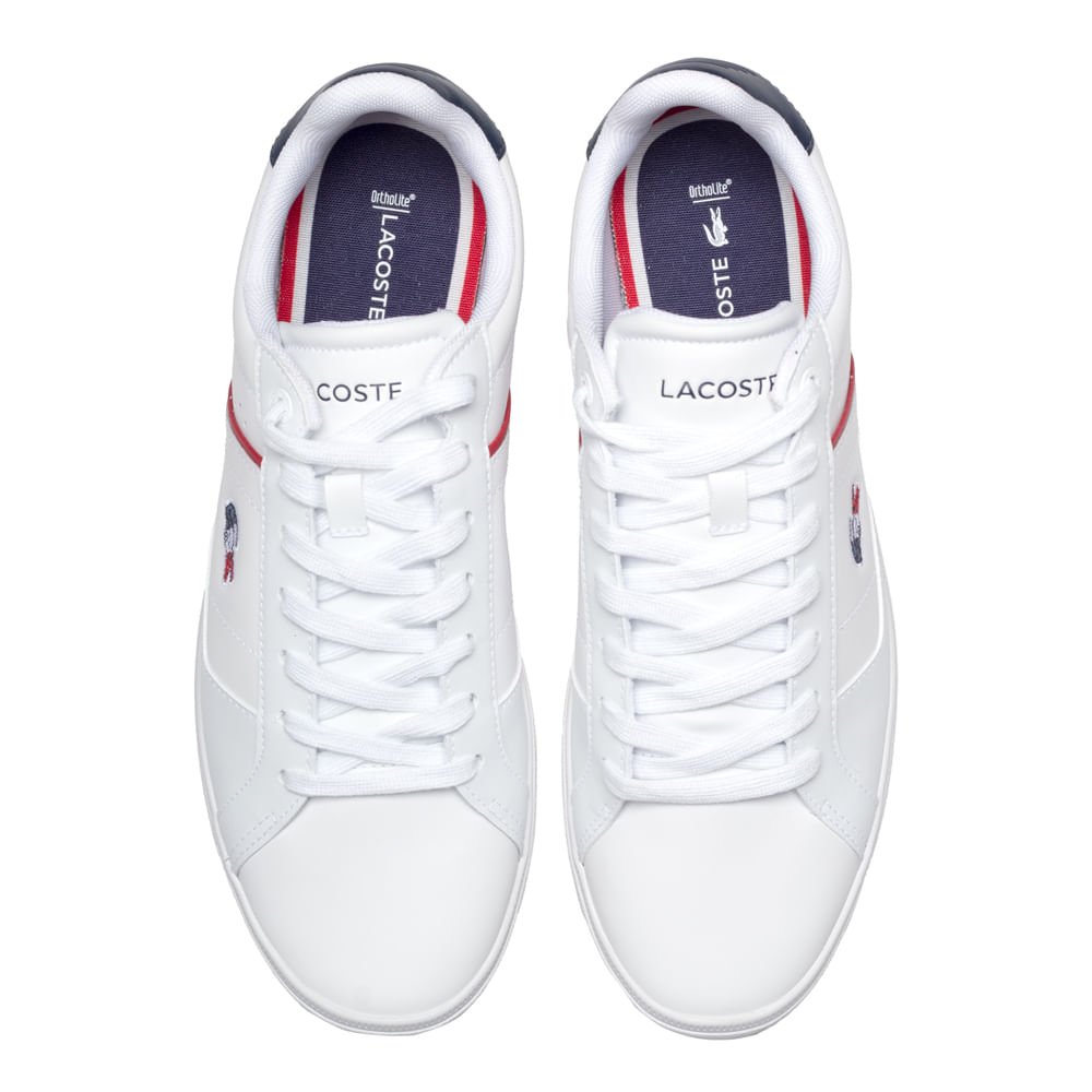 Tênis Masculino Lacoste Europa Branco/marinho Branco/Marinho 4
