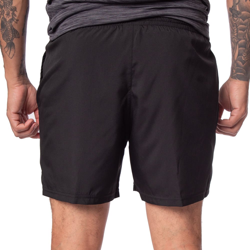 Short Masculino Fila Train 5 Preto Preto 2